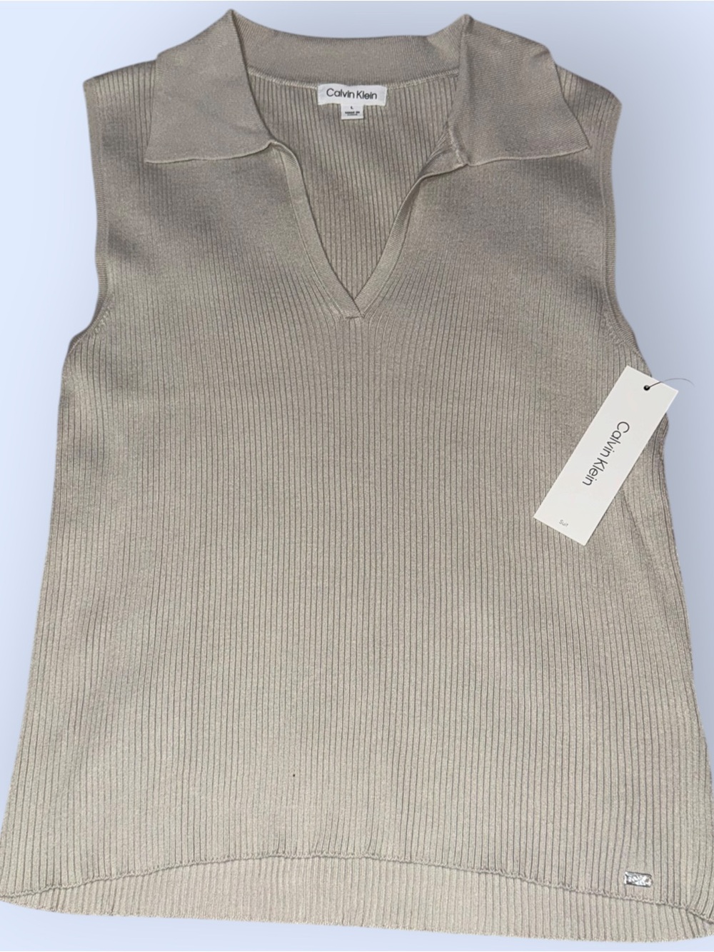Calvin Klein Sleeveless Knit Top